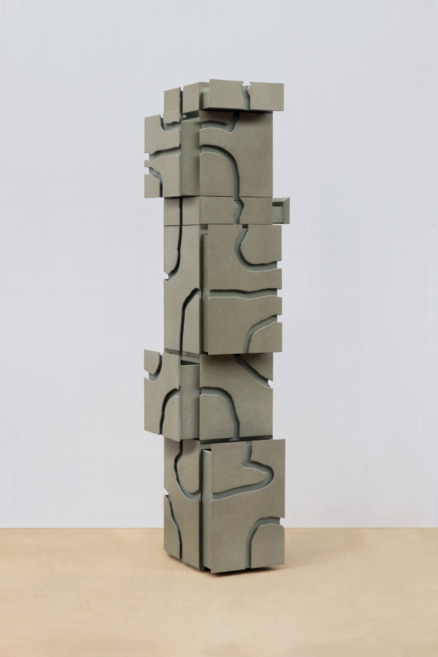 Routed Groove Drawers - Khaki Green