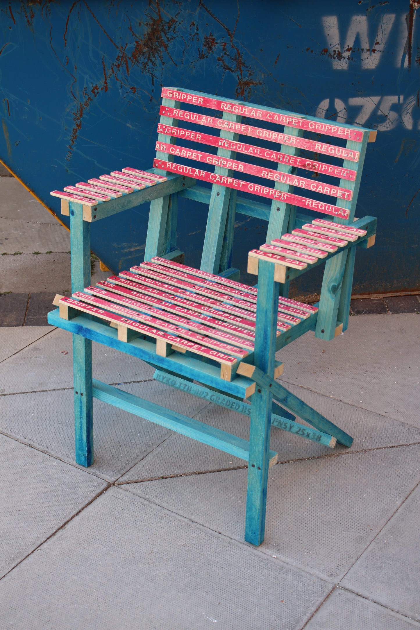 Red & Blue Chair