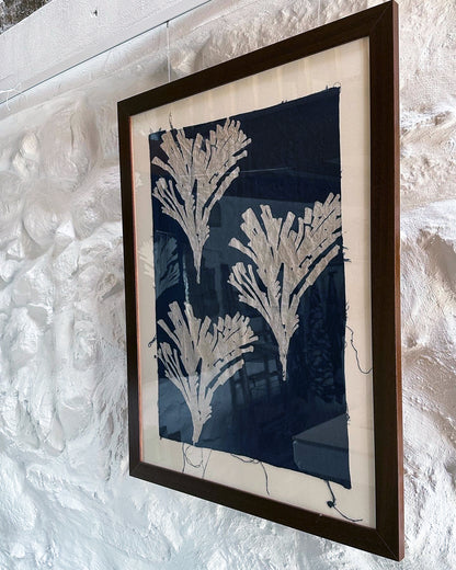 ‘Gwymon III’ Framed Textile Print