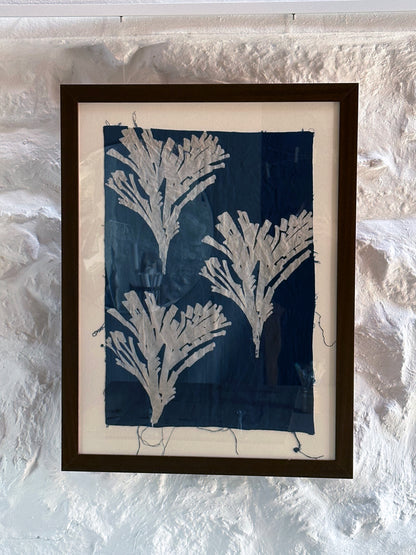 ‘Gwymon III’ Framed Textile Print